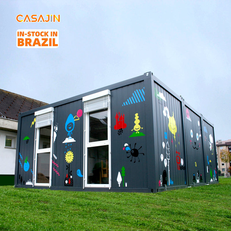 Carregue imagem no visualizador da galeriasalas de aula em contêineres
