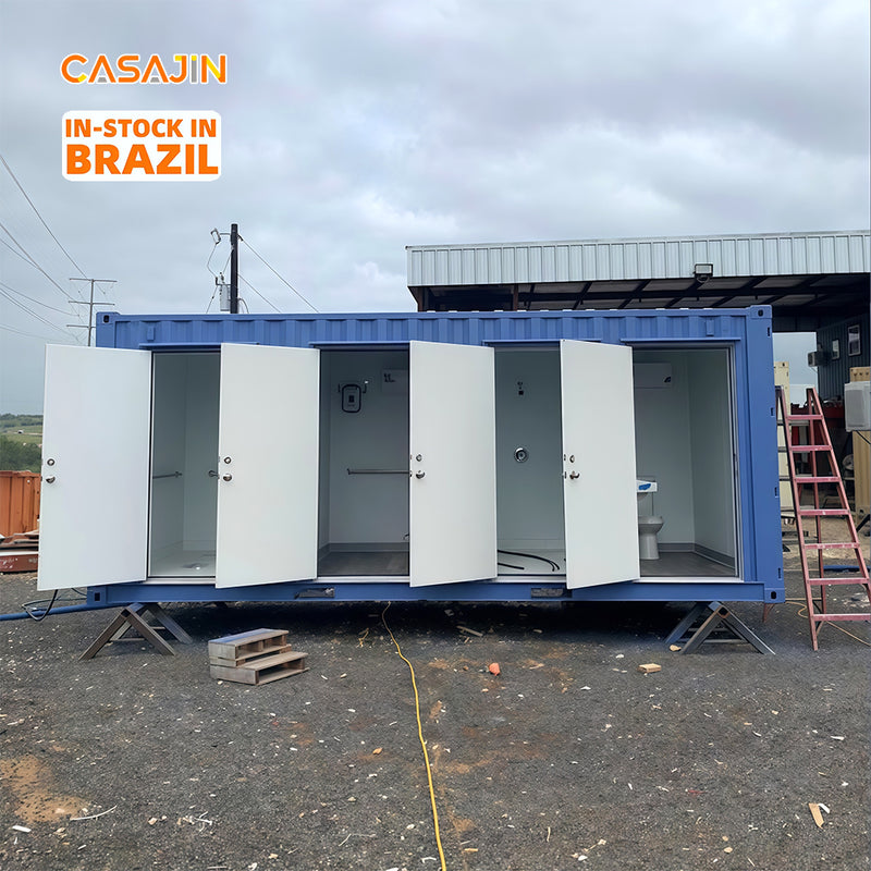 Carregue imagem no visualizador da galeriaModelo de "banheiro" feito com contêiner de transporte de 20 pés
