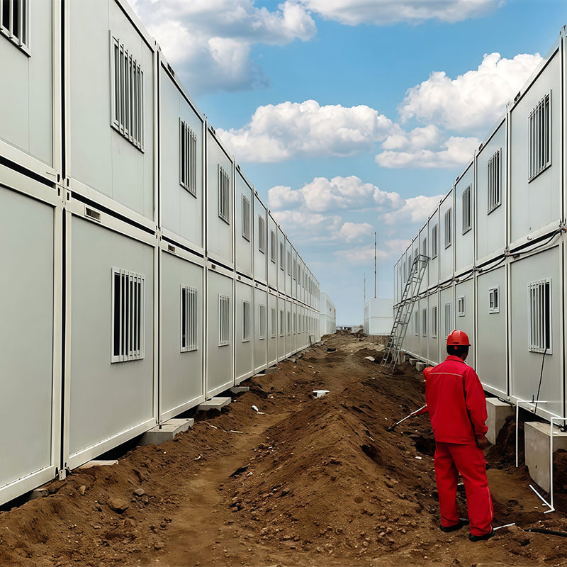 Carregue imagem no visualizador da galeriaAlojamento para trabalhadores em contêineres
