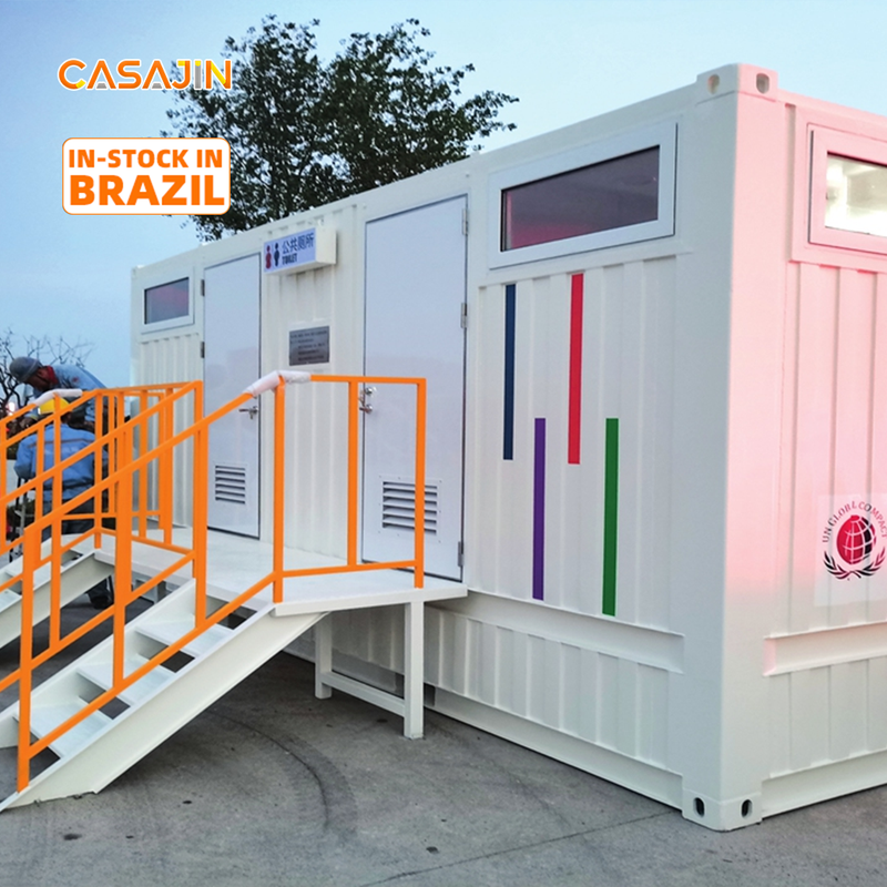 Carregue imagem no visualizador da galeriaExcelentes usos para banheiros em contêineres
