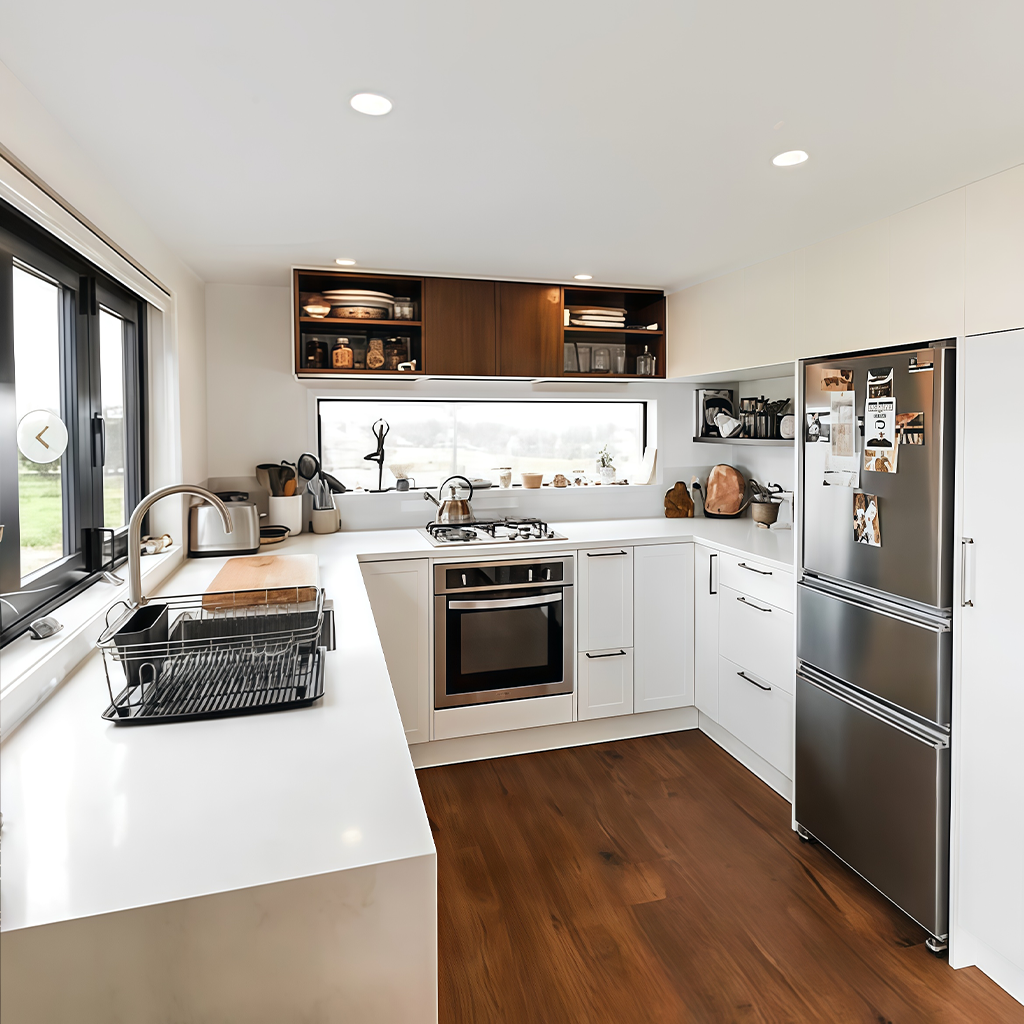 Casa contêiner portátil multifuncional desmontável em estilo moderno