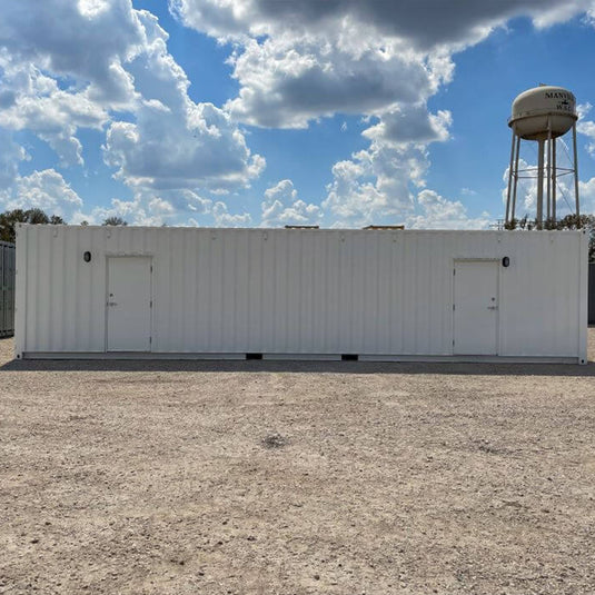 Alojamento para trabalhadores em contêineres marítimos