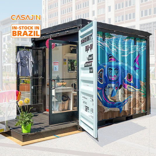 Bares comerciais, lojas e contêineres de hotel