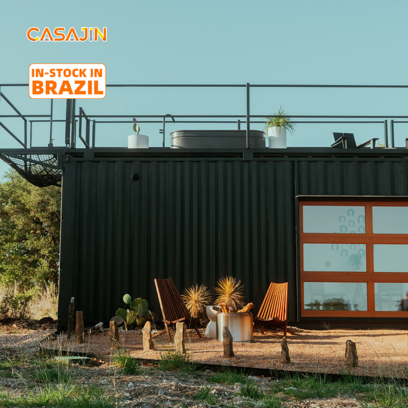 Carregue imagem no visualizador da galeriaCasa de contêiner de luxo de 40 pés
