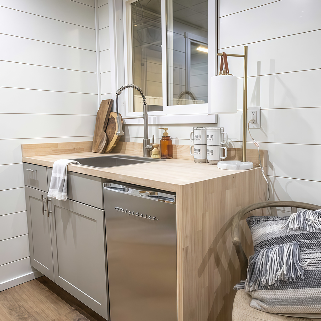 Casa modular de aço dobrável em contêiner de 20 pés