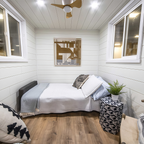 Casa modular de aço dobrável em contêiner de 20 pés